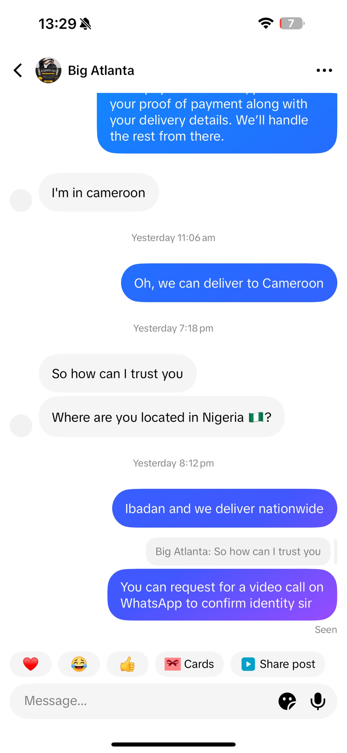 Customer review screenshot 3